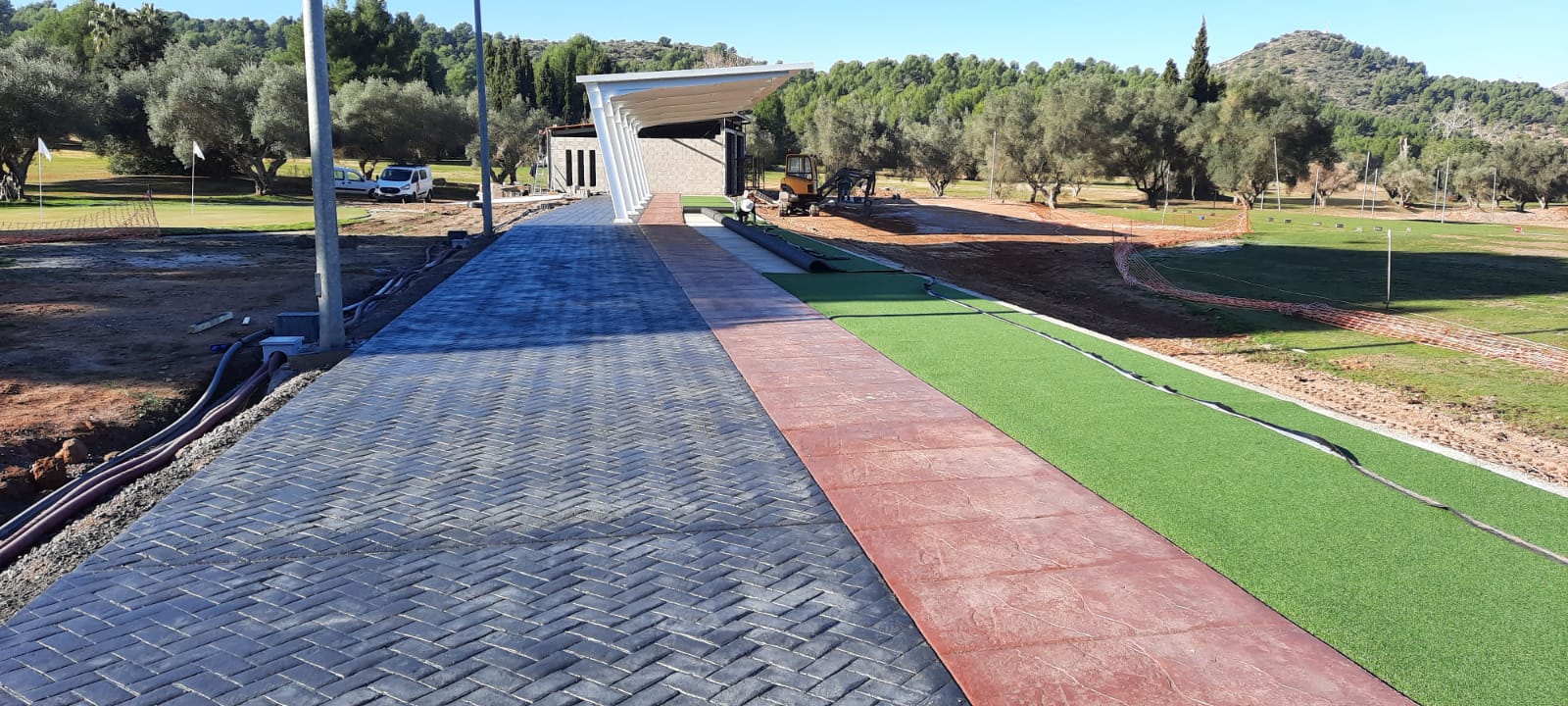 Mantenimiento de césped deportivo: golf