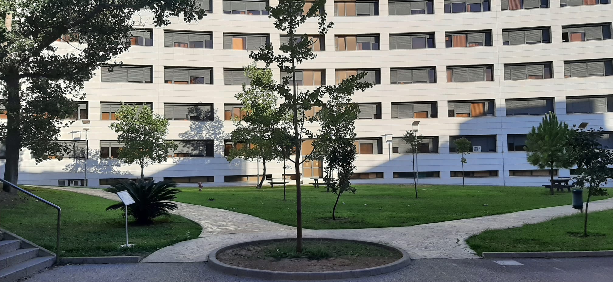 Mantenimiento de jardinería de campus universitarios